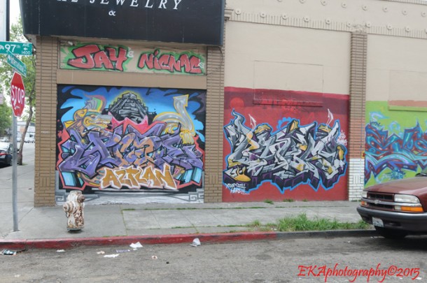Letter-based murals are at high risk for city abatement, whether sanctioned or not