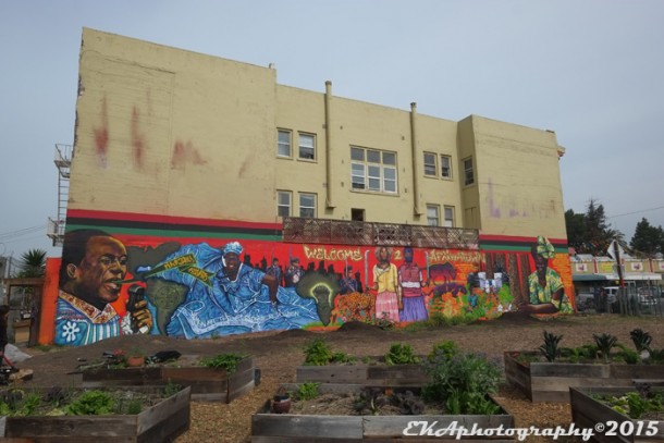 CRP's Afrikatown mural was part of an extensive community beautification effort