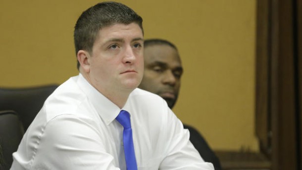 Fired Cleveland police officer Michael Brelo was acquitted of manslaughter (photo: AP)